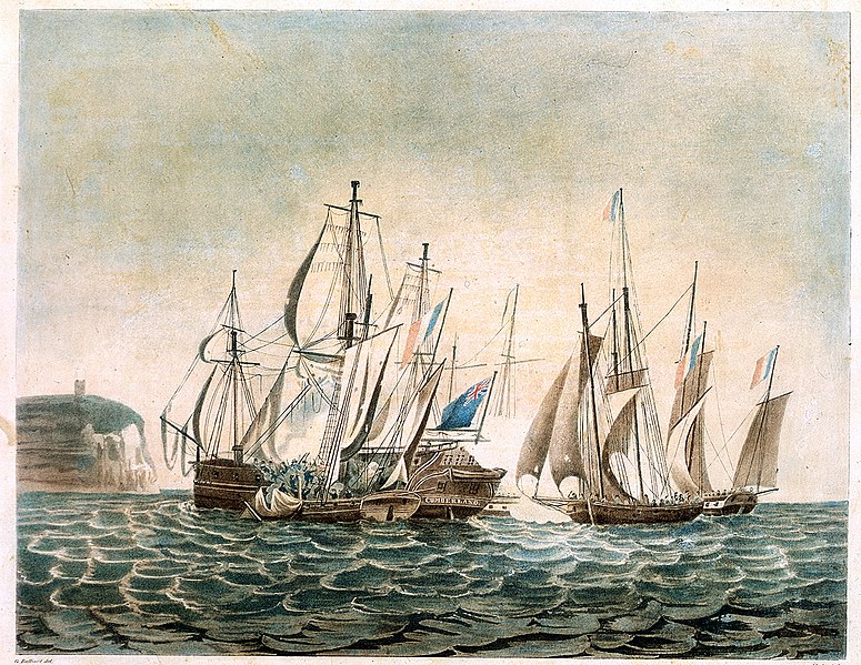 775px-the cumberland merchant ship engaging 4 french lugger privateers off folkestone%2c on 13th jany 1811 d6595