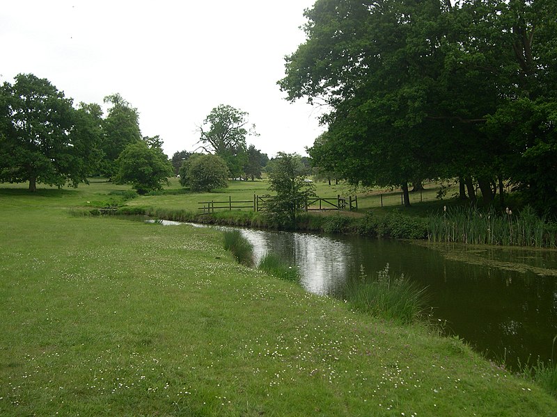 800px-narrow lake in haughley park - geograph.org.uk - 2580639