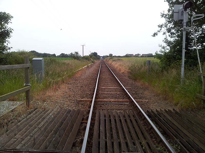9 Best and Fun Things To Do In Carlton Colville, Suffolk 7 800px-train line as seen from dawdy%27s crossing - geograph.org.uk - 3575421