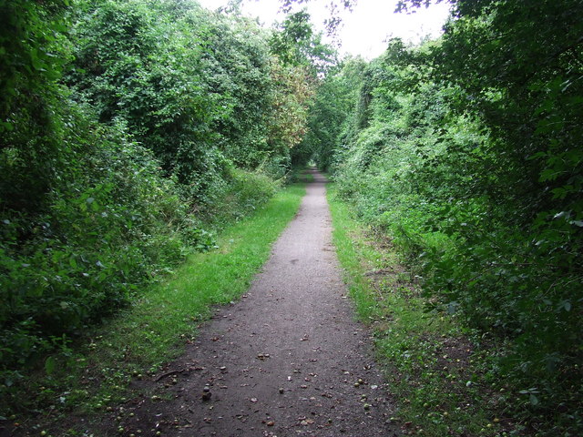 Hadleigh railway walk - geograph.org.uk - 523339